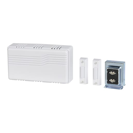 Wired Doorbell with Push Button White