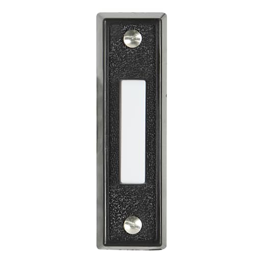 Wired Doorbell Push Button Black