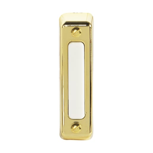 Wired Doorbell Push Button Brass