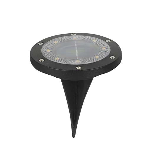 VERTUO LED Solar Deck Light Black