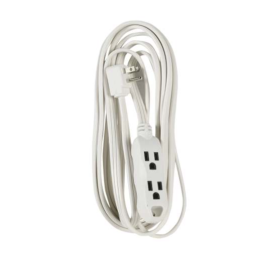 NEKTRA Indoor Small Device Extension Cord 3 m