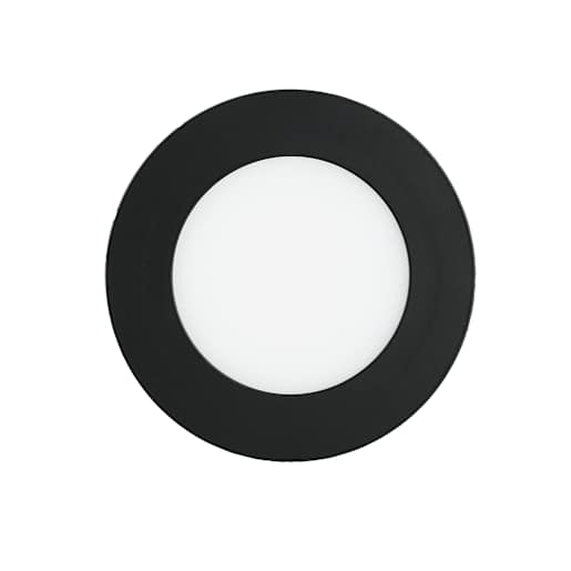 VERTUO Ultrathin LED Recessed Light 4 in. Black