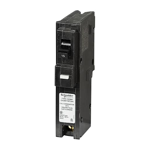 Disjoncteur simple combiné anti-arc Chom 15 A
