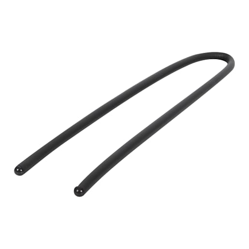 NEKTRA Twist Ties 36 in. Black Pkg/2