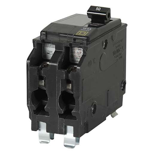 Square-D Double Circuit Breaker 50 A