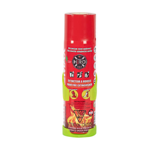 Hero 911 Aerosol Fire Extinguisher 500 ml