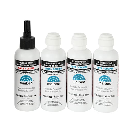 Exterior Siding Touch-Up Stain Muskoka Brown 580 ml