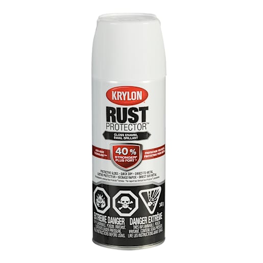 Rust Protector White Gloss Paint 340 g