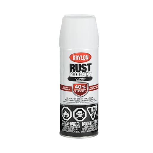 Rust Protector Flat White Paint 340 g