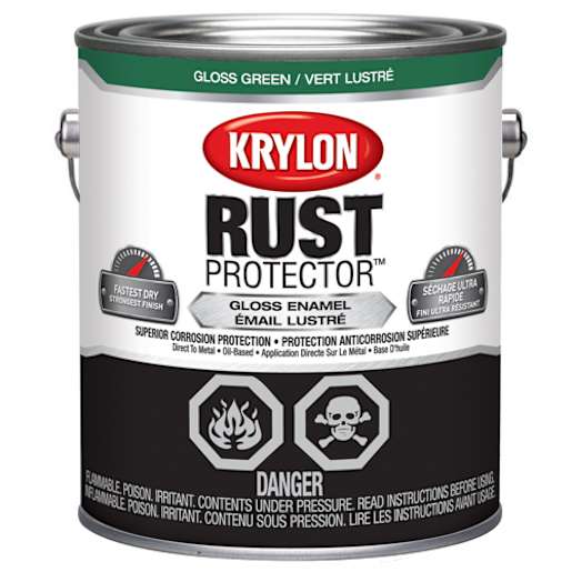 Rust Protector Gloss Paint Green 3.78 L