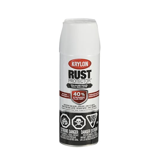 Rust Protector White Semi-Gloss Paint 340 g