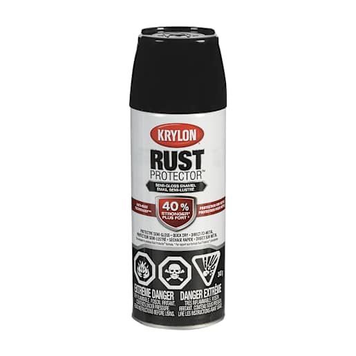 Rust Protector Black Semi-Gloss Paint 340 g