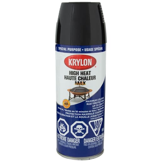 High Temperature Black Gloss Paint 340 g