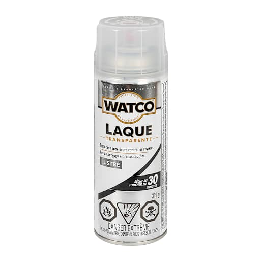 Clear Aerosol Gloss Lacquer , 319 g
