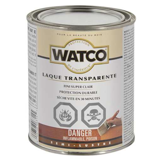 Transparent Semi-Gloss Varnish - 946 ml