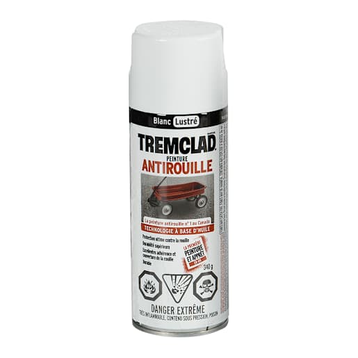Peinture antirouille Tremclad blanc lustré 340 g