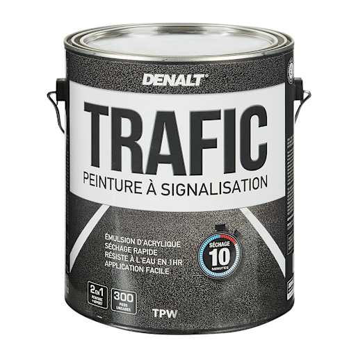 Peinture à signalisation blanc 3,78 L