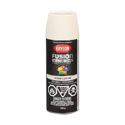 Fusion All-In-One Paint & Primer Gloss Ivory 340 g