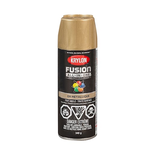 Fusion All-In-One Paint & Primer Metallic Gold 340 g