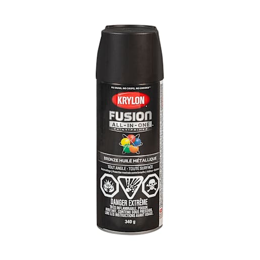Fusion All-In-One Paint & Primer Metallic Oil Rubbed Bronze 340 g