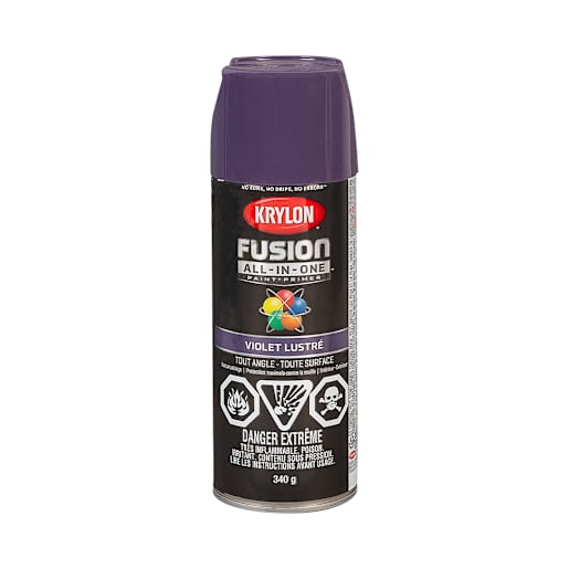 Fusion All-In-One Paint & Primer Gloss Purple 340 g