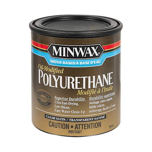 Water-Based Polyurethane Satin Varnish 946 ml