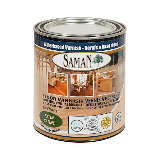 Vernis à base d’eau intérieur satiné 946 ml
