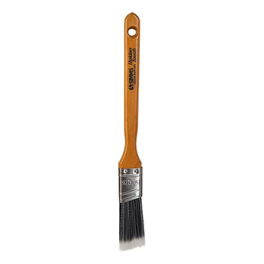 Pinceau angulaire Golden Touch polyester et nylon 1 po SIMMS