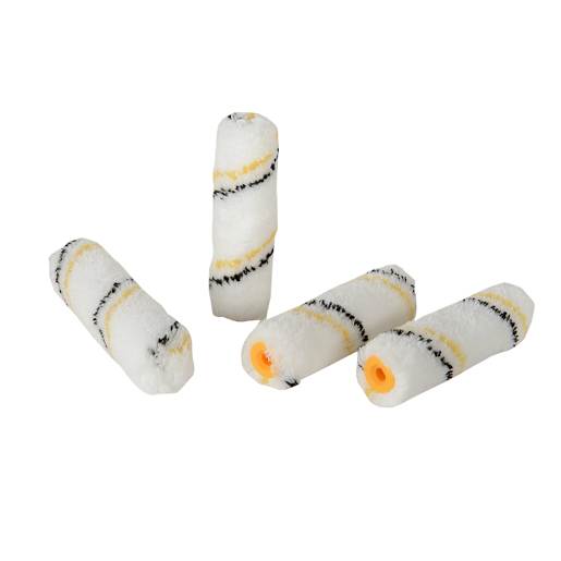 Minis rouleaux à peinturer 4 po 10 mm Pqt/4
