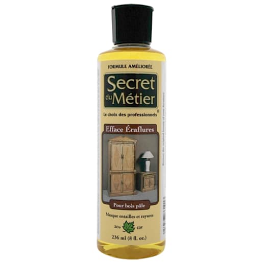 Efface éraflures pour bois pâle Secret du métier 236 ml