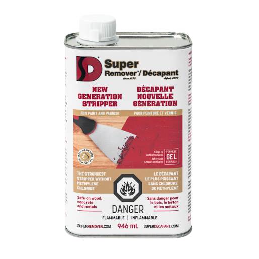 Paint and Varnish Super Remover 946 ml , New Generation