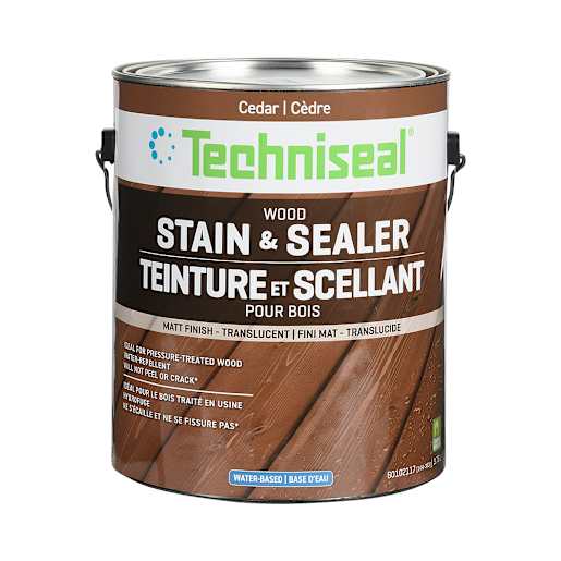 Teinture et scellant pour bois cèdre 3,78 L