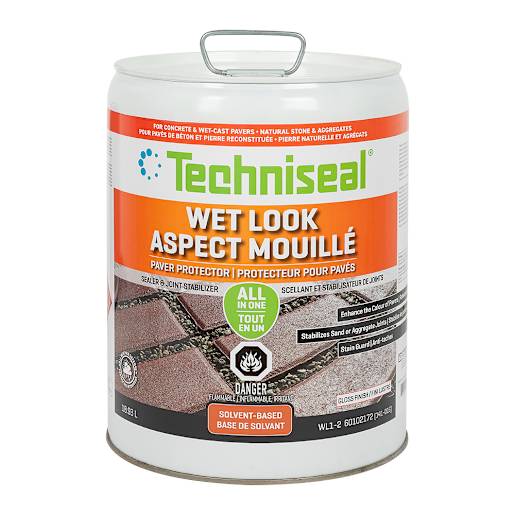 Wet Look Gloss Concrete Paver Protector (WL1-2) - 18.93 L