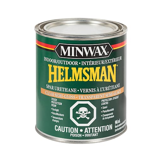 Vernis à l'uréthane pour l'extérieur Helmsman semi-lustré 946 ml