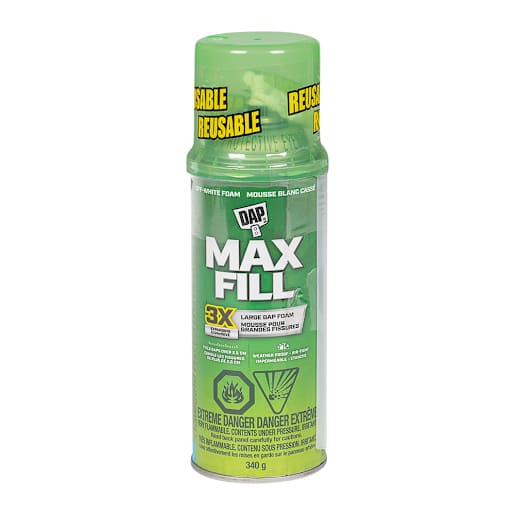 Mousse isolante MaxFill expansion maximale 340 g