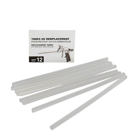 NEKTRA PRO Replacement tubes for Insulating Foam Gun Pkg/12