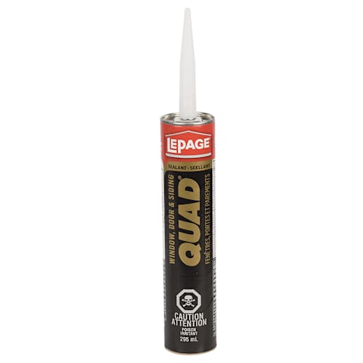 Scellant Quad fenêtres-portes-parements noir 295 ml