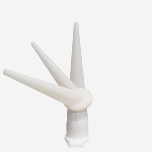 Becs applicateurs 360° pour tube de calfeutrant Pqt/10