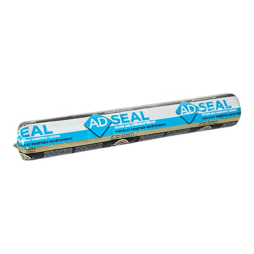 Silicone pour portes fenêtres et revêtements blanc glacier 600 ml saucisse