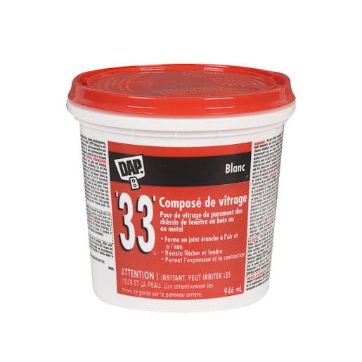 Mastic de vitrage 33, 946 ml