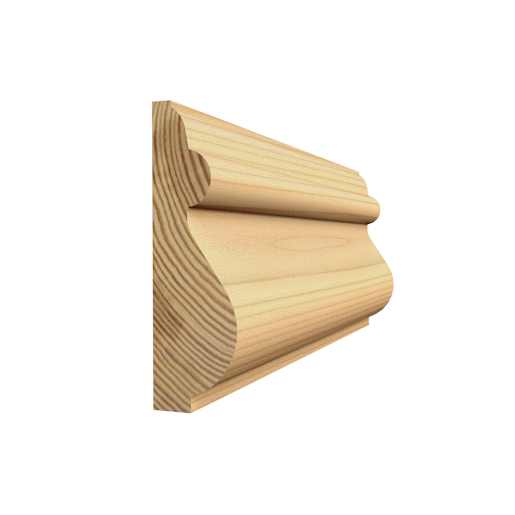 Clear Jointed Pine Decorative Moulding 1/2 in. x 1 9/16 in. x 8 ft.