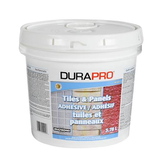 Adhésif pour tuiles et panneaux isolants 3,78 L