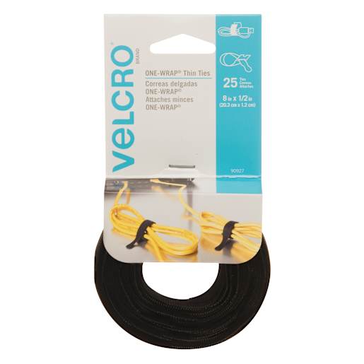 VELCRO® One-Wrap® Ties 1 1/2 in. x 8 in. Pkg/25