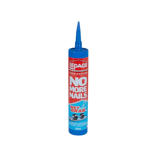 Adhésif à construction No More Nails Wet Grab 266 ml