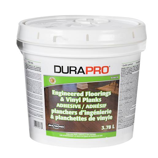 Adhésif pour tuiles et planchettes de vinyle 3,78 L