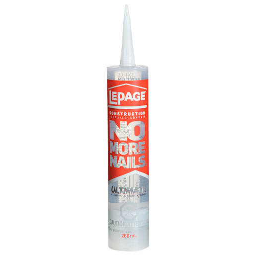 No More Nails Ultimate Construction Adhesive Clear 266 ml