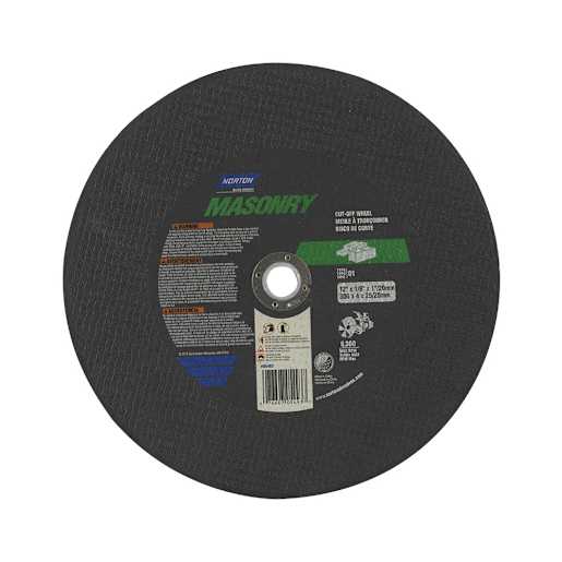 Masonry Cutting Wheel 12 in.
