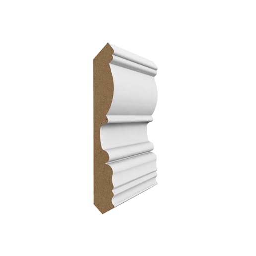 O'gee en fibre de bois 5/8 po x 4 1/2 po x 8 pi