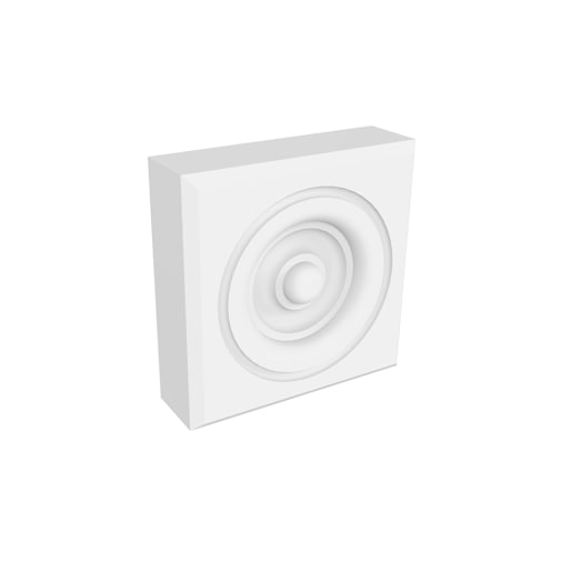 Wood Fibre Rosette 2-3/8 in. x 2-3/8 in.
