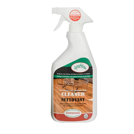 Nettoyant pour planchers de bois franc et surfaces laminées AquaShine 800 ml
